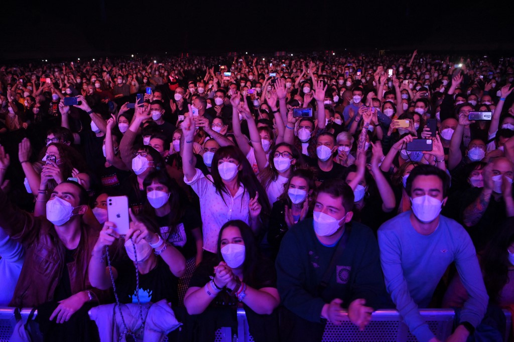 Concierto de Love of Lesbian en marzo |  Agence France Presse