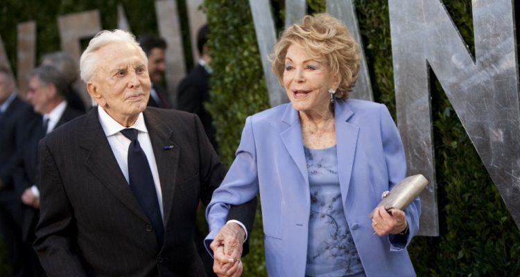Anne y Kirk Douglas | Adrián Sánchez |  AFP