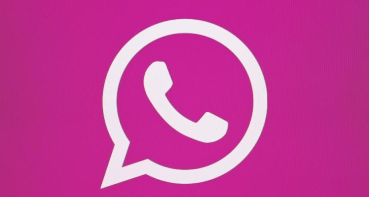 Logo del “WhatsApp Rosa”