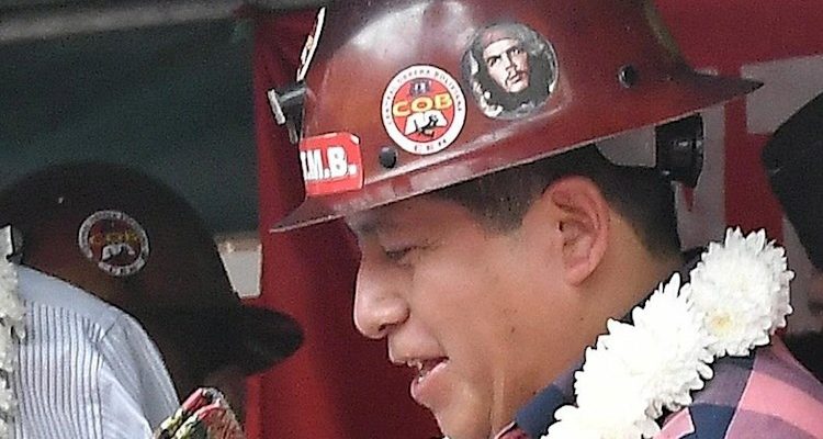 Juan Carlos Huarachi, máximo dirigente de la Central Obrera Boliviana | Agencia EFE