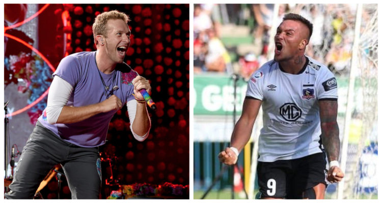 Chris Martin y Javier Parraguez 