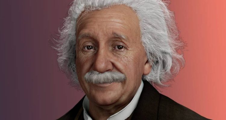 Recreación digital de Albert Einstein | UneeQ