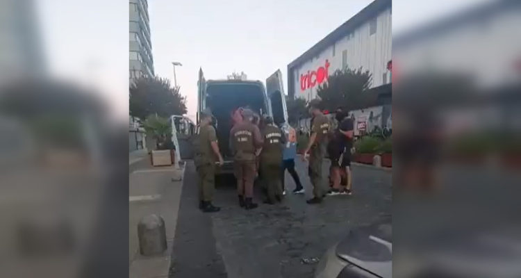 Captura de video | Carabineros de Valparaíso