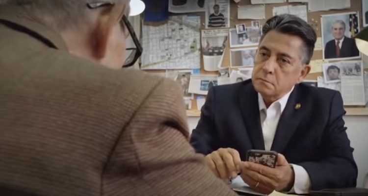 Rómulo Aitken, en el El agente topo (c)