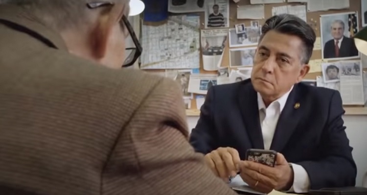 Rómulo Aitken, en el El agente topo (c)