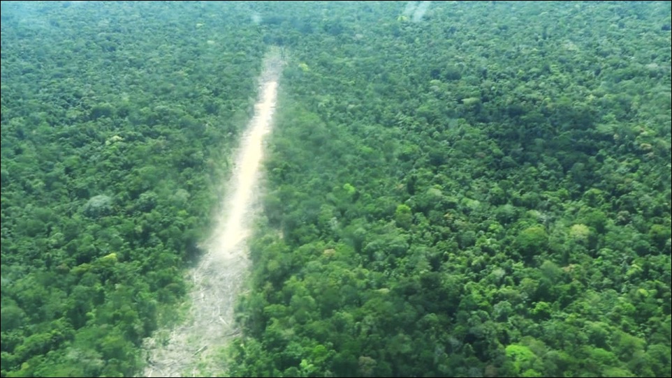 Pistas de aterrizaje clandestinas en Ucayali | Foto: GERFFS. 