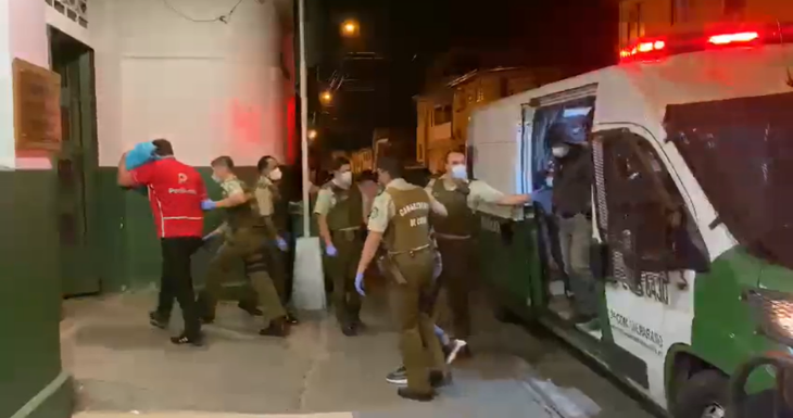 Captura de video | @CarabValparaiso | Twitter