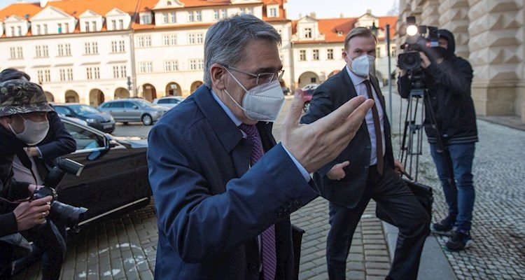 El embajador ruso en la República checa, Aleksandr Zmeyevskiy. | Agencia Efe