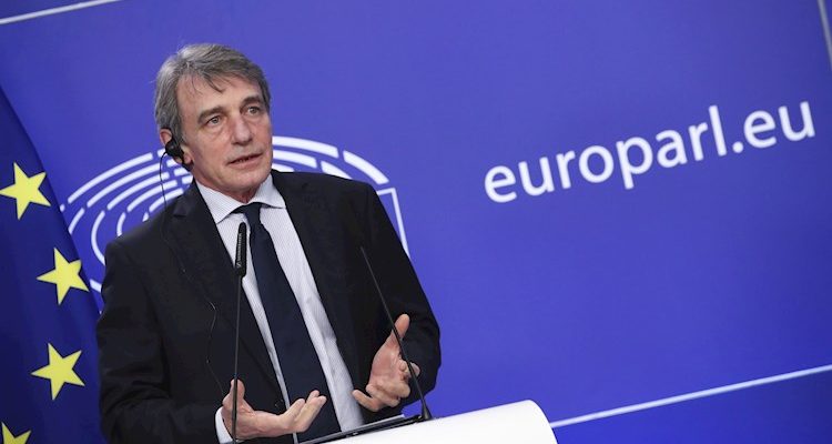 Presidente de la Eurocámara, DAvid Sassoli | Agencia Efe