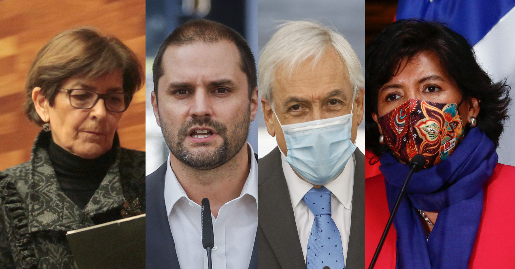 Mauricio Méndez, Sebastián Beltrán Gaete y Leonardo Rubilar Chandía | Agencia UNO