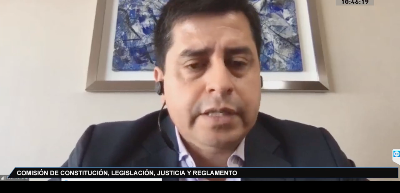 Captura TV Senado vía Agencia UNO