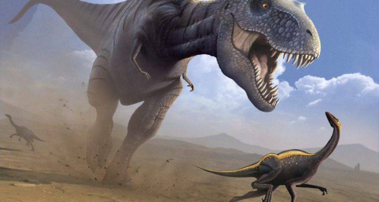Representación gráfica de un Tiranosaurio Rex | eluniverso.com
