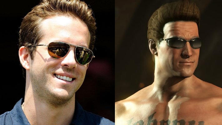 Ryan Reynolds y Johnny Cage