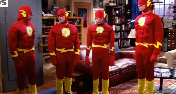Escena de un capítulo de The Big Bang Theory