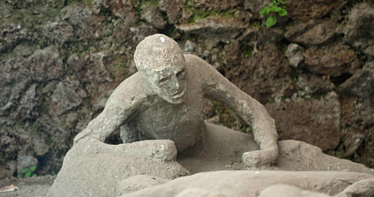 Víctima de Pompeya | Agencia ANSA