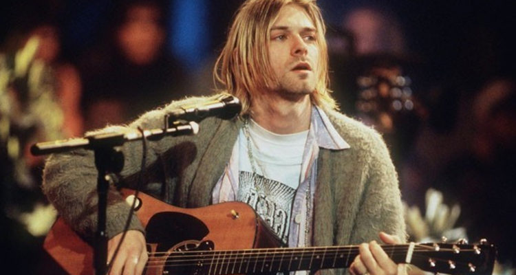 Kurt Cobain en el MTV Unplugged