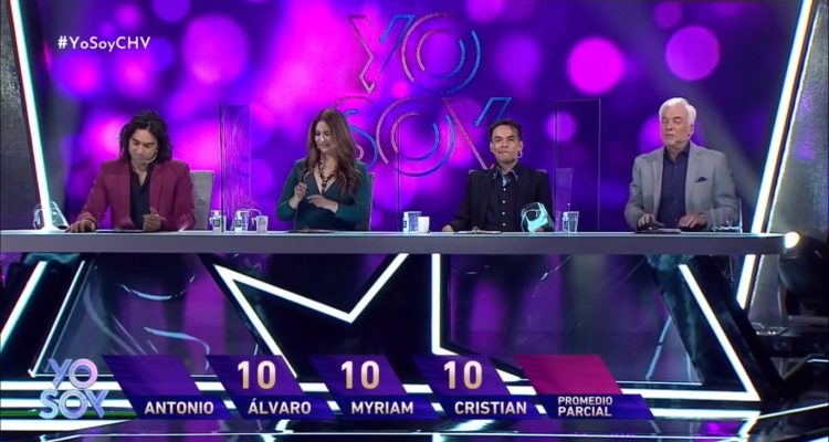 Jurado de ‘Yo Soy | Captura Chilevisión