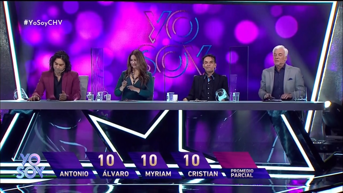 Jurado de ‘Yo Soy | Captura Chilevisión