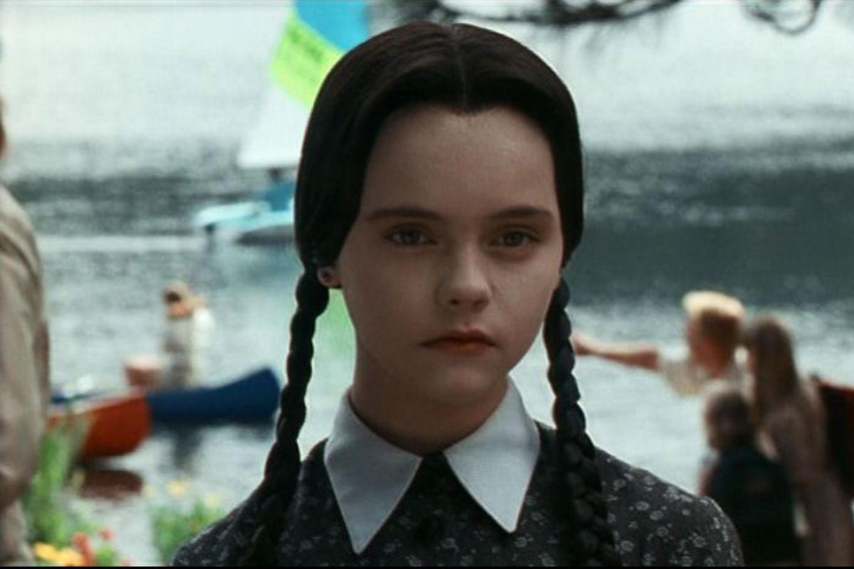 Christina Ricci como Merlina Addams.