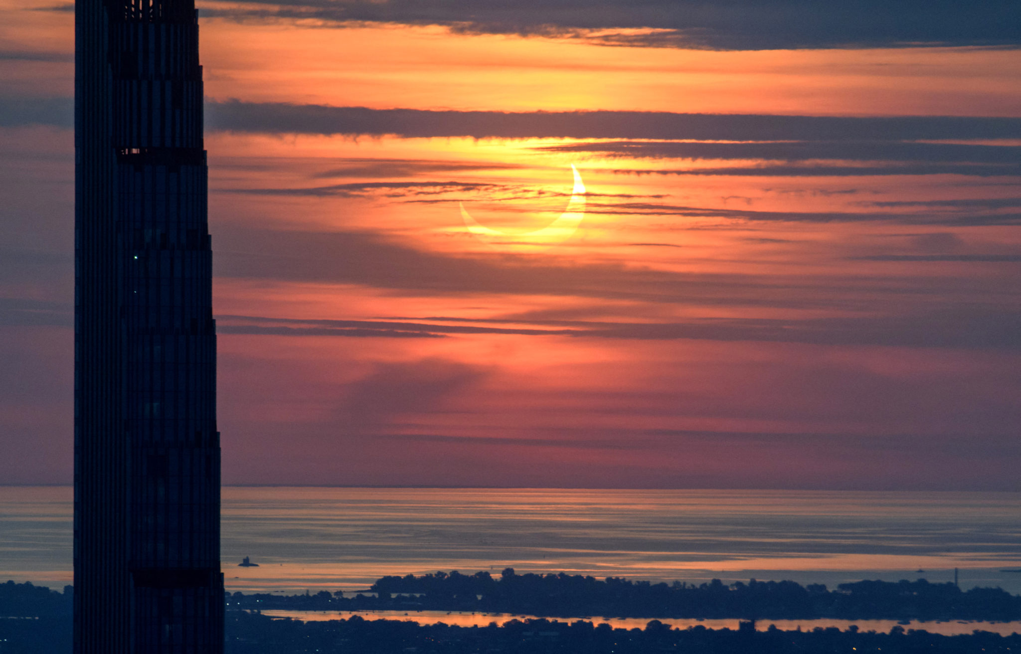 Anillo de fuego: las imágenes que dejó el evento astronómico de este