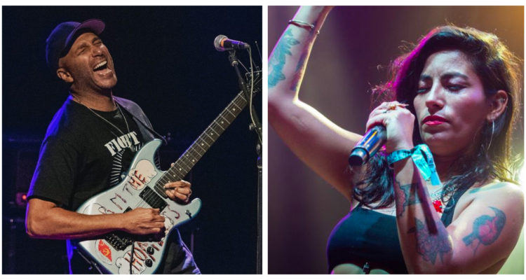 Tom Morello y Ana Tijoux