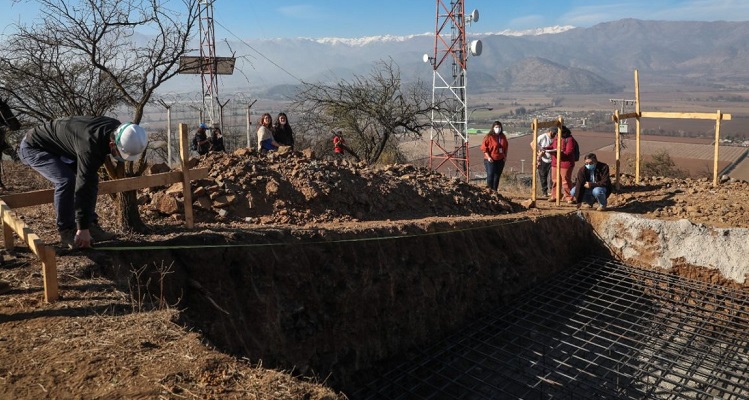 Destrucción del pucará del Cerro Grande de La Compañía, Municipalidad de Graneros (c)