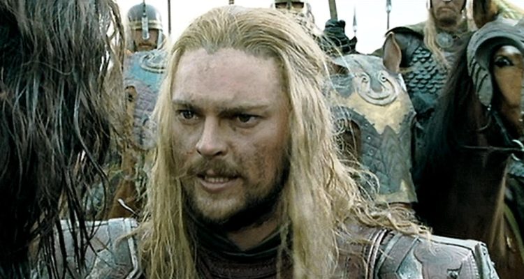 Eomer de Rohan en “Las dos torres”