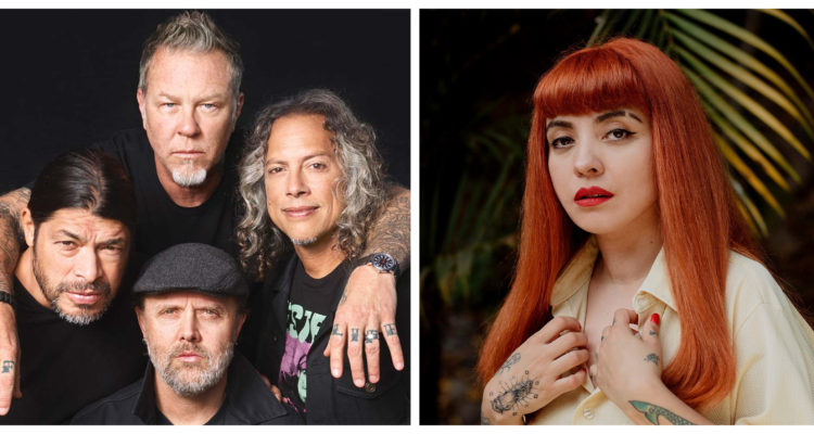 Metallica y Mon Laferte