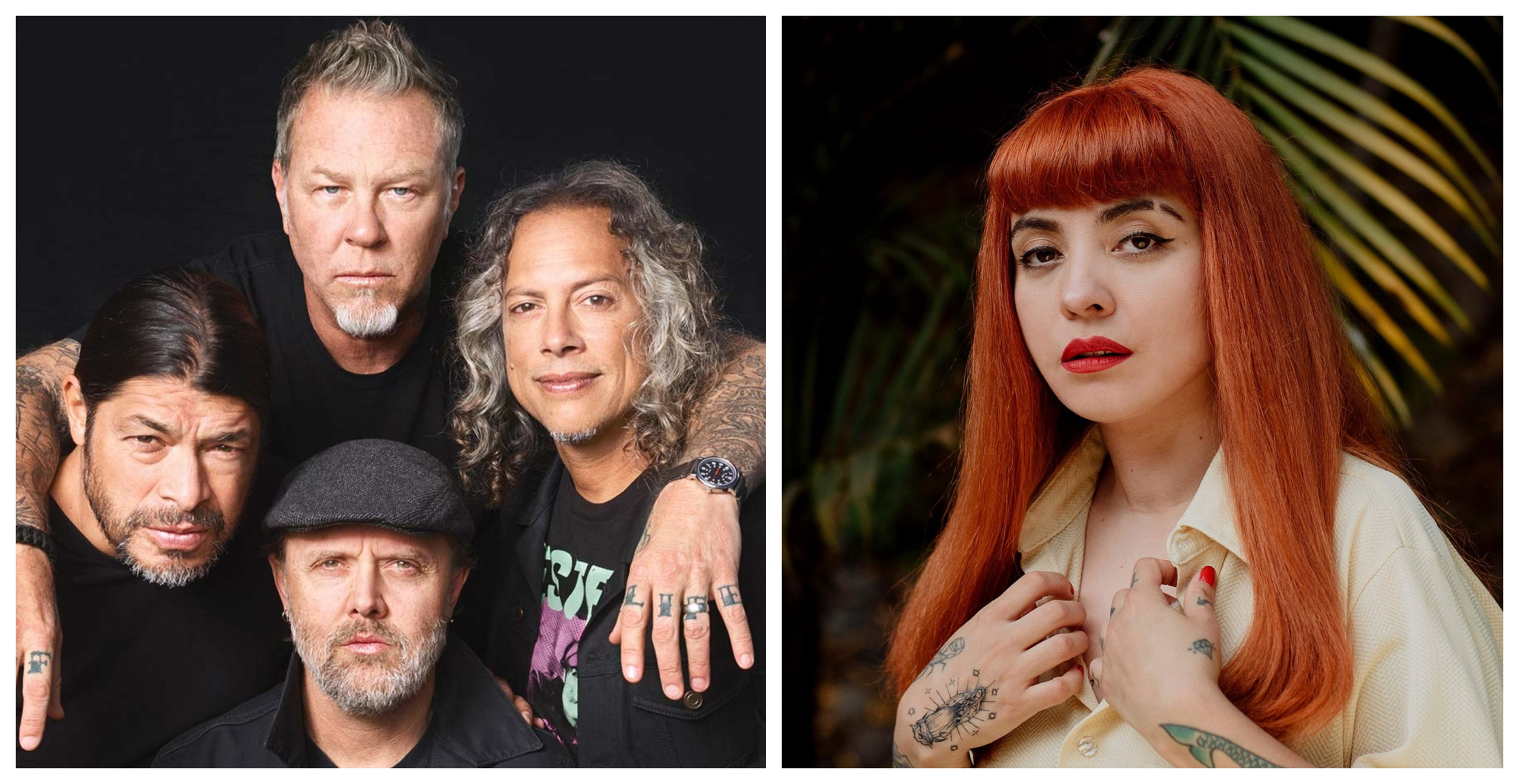 Metallica y Mon Laferte