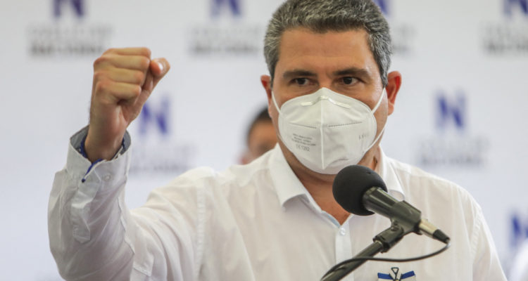 El aspirante presidencial Juan Sebastián Chamorro | Agence France-Presse