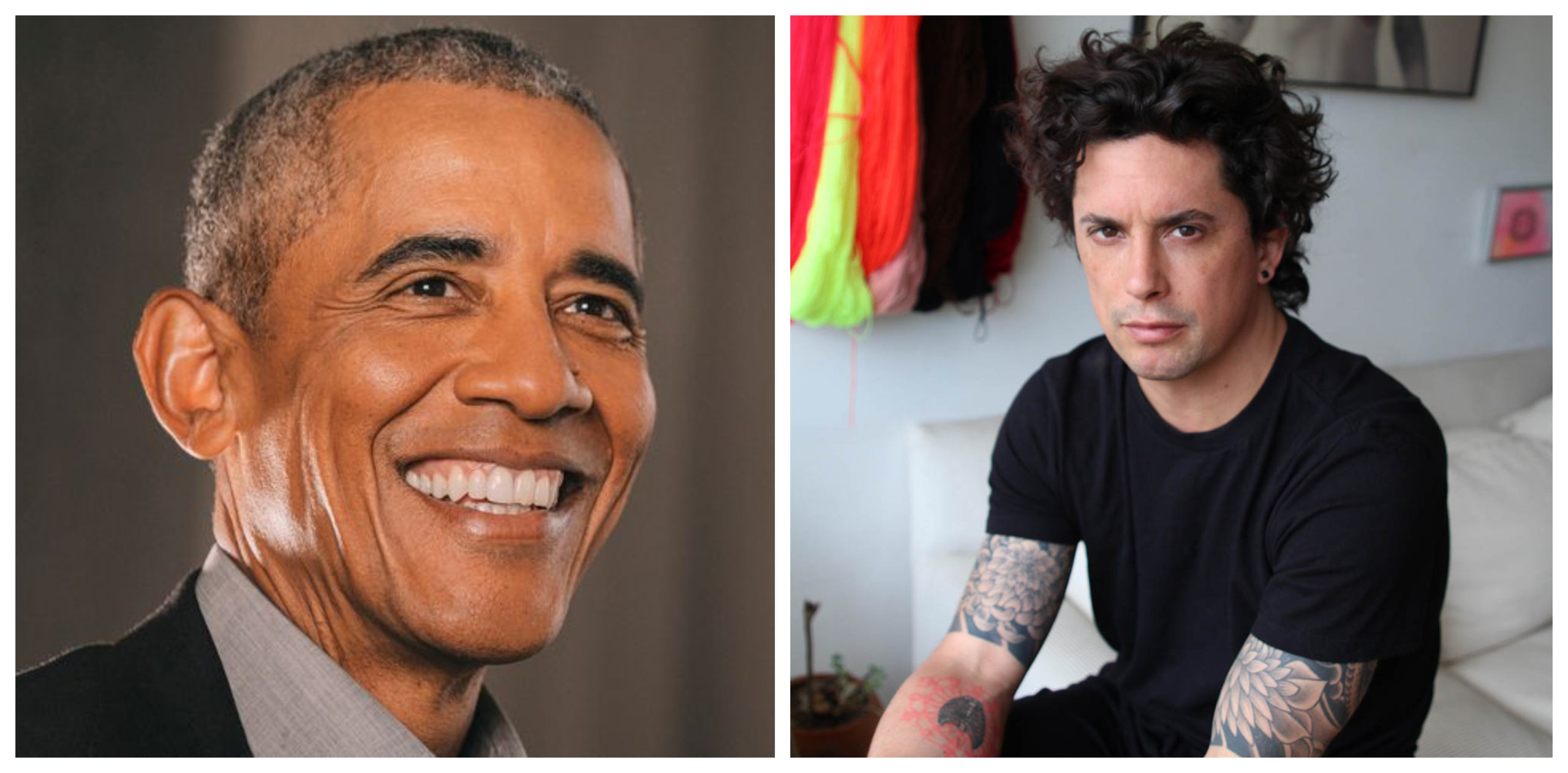 Barack Obama y Benjamin Labatut