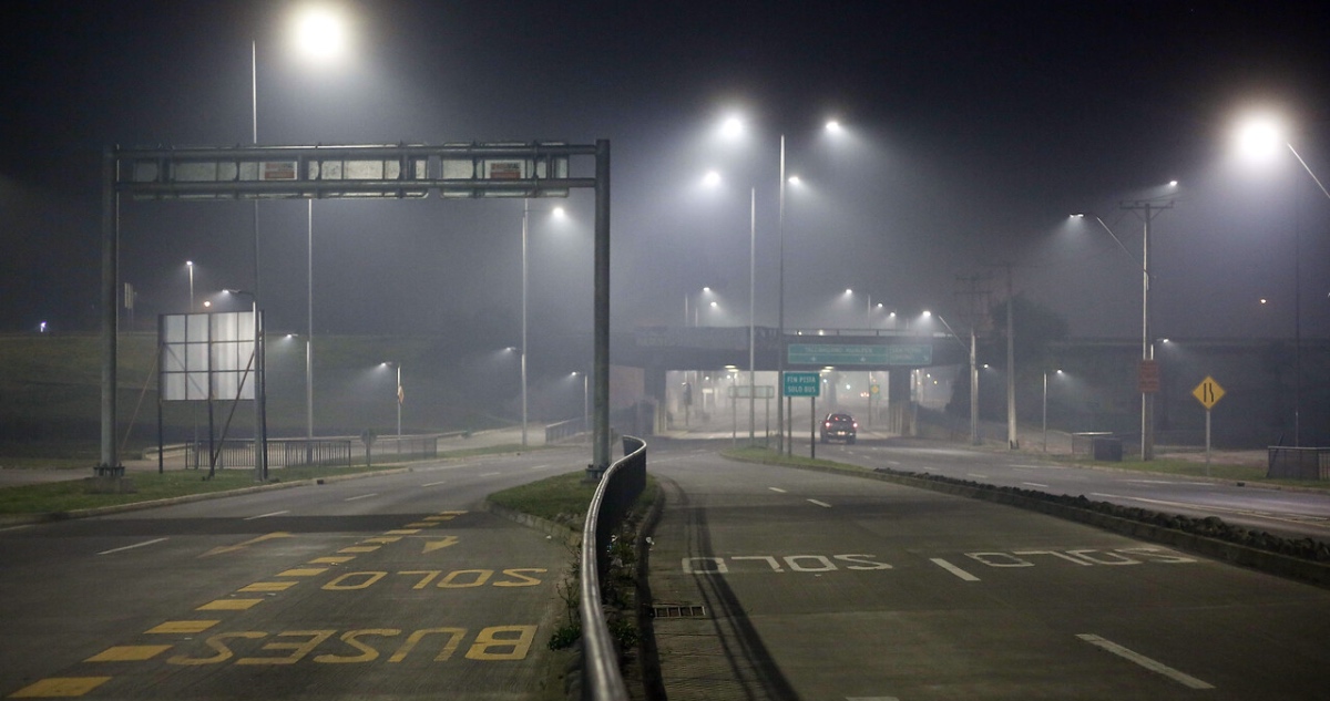 calles vacías toque de queda