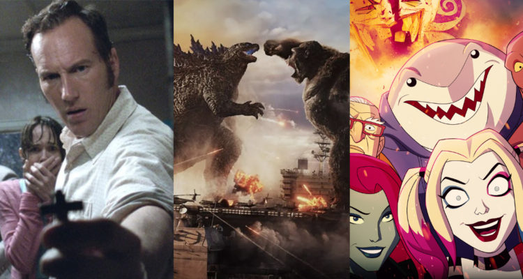 El conjuro 3 | Godzilla v  Kong | Harley Quinn