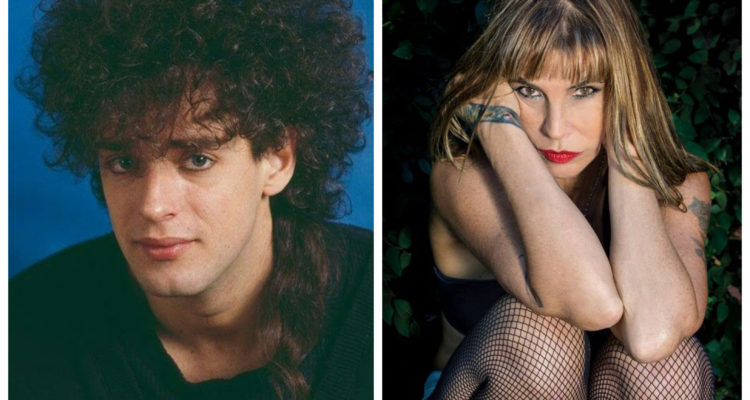 Gustavo Cerati y Fabiana Cantilo 