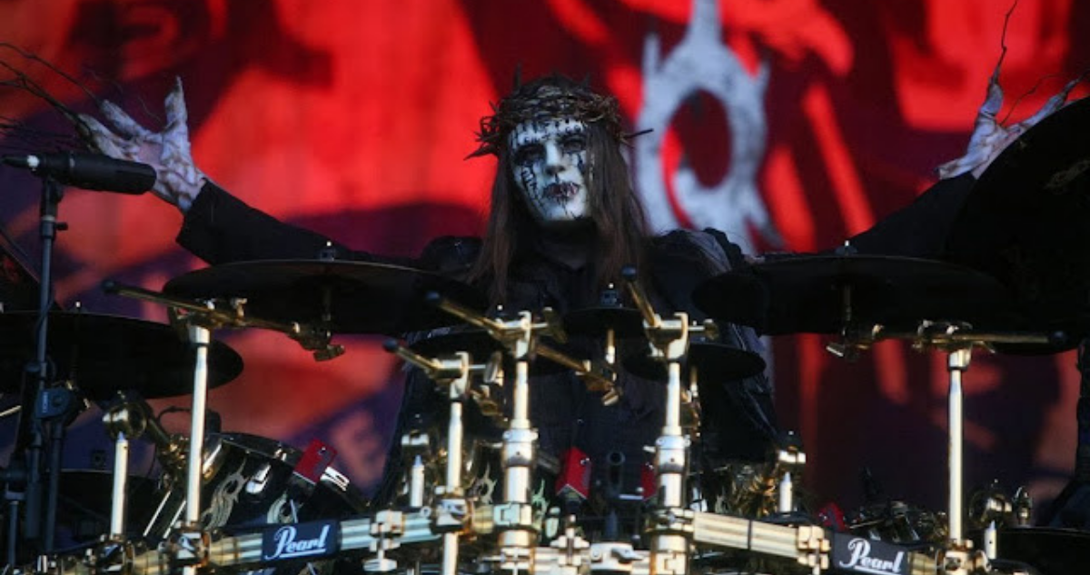 Joey Jordison durante su etapa en Slipknot