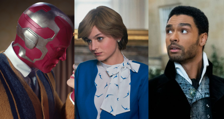 Wandavision, The crown y The Bridgerton