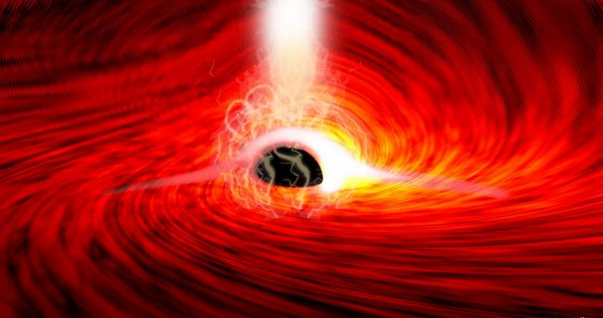 Impresión artística de los ecos de reverberación