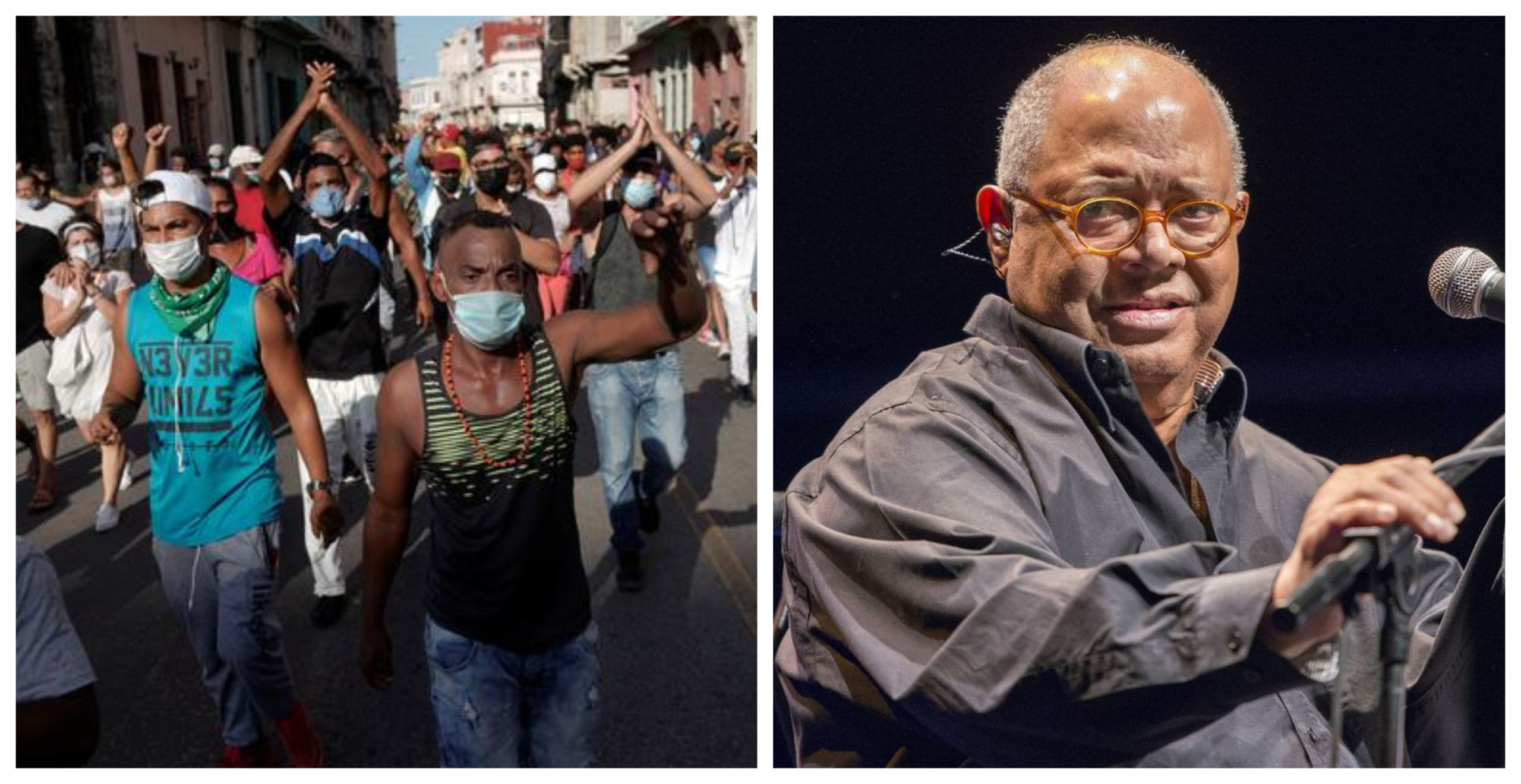 Pablo Milanés exige libertad para manifestantes presos en Cuba: Pablo Milanés exige libertad para manifestantes presos en Cuba: