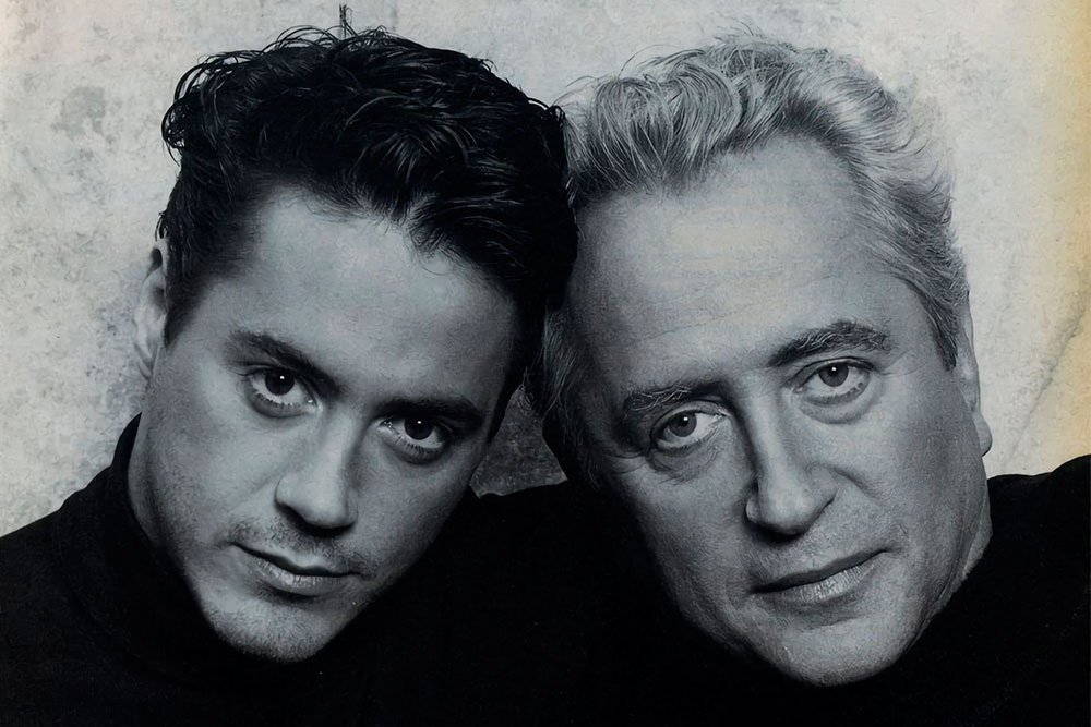 Robert Downey Jr. y Robert Downey Sr.