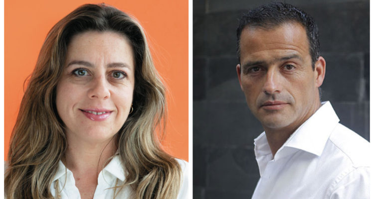 Teresa Marinovic e Iván Núñez 