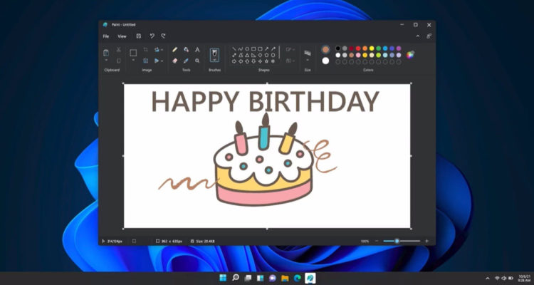 Paint en modo oscuro para Windows 11 | MICROSOFT
