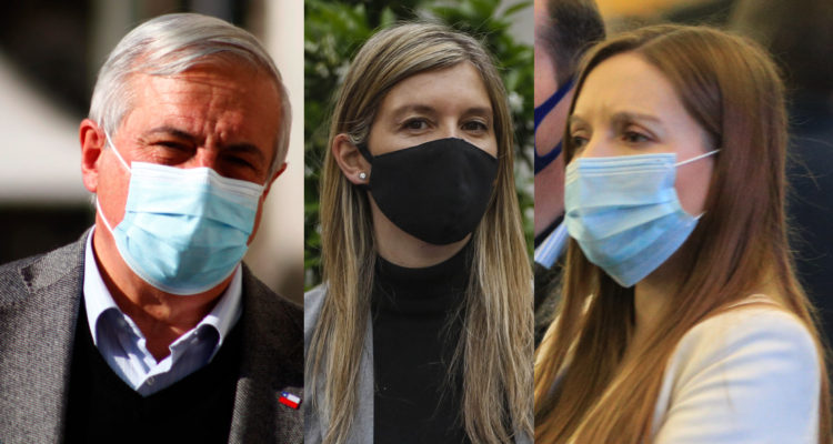 Mauricio Méndez, Sebastián Beltrán Gaete y Diego Martin | Agencia UNO