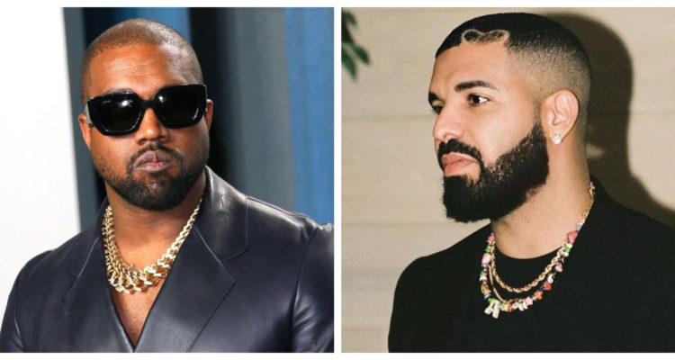 Kanye West y Drake 
