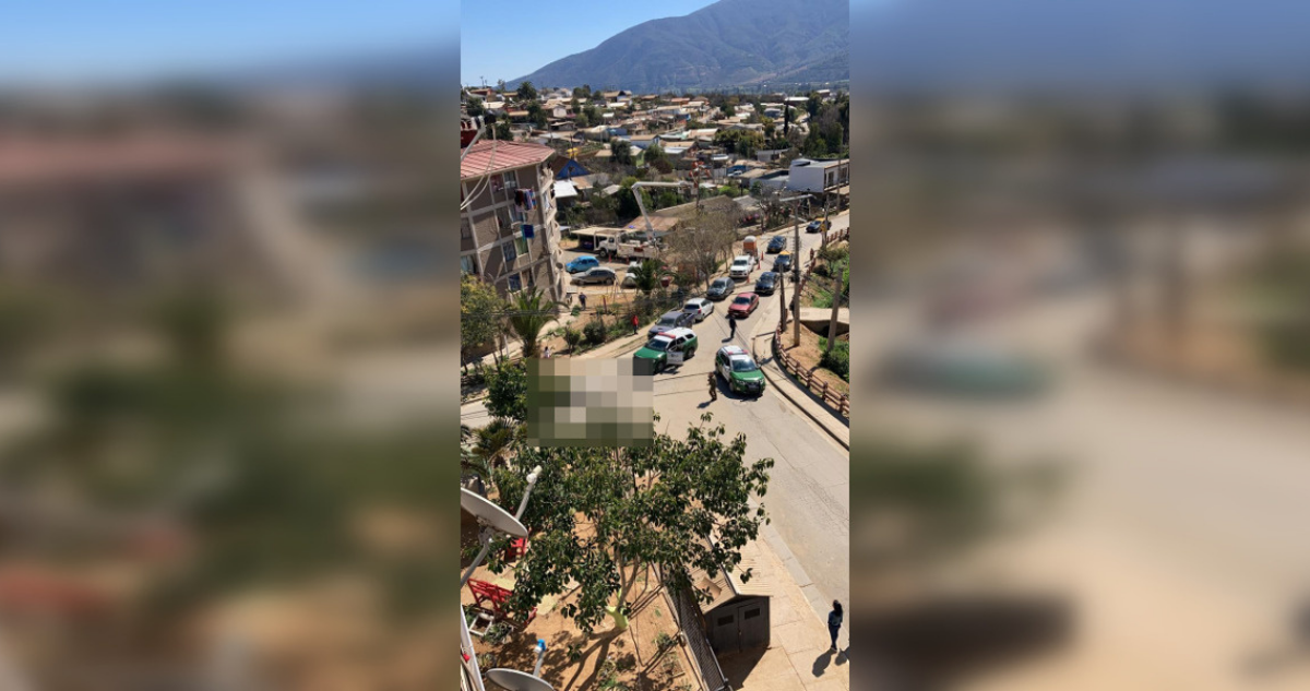 hombre disparo carabineros