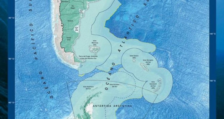 Mapa aprobado por el Congreso de Argentina | cancilleria.gob.ar