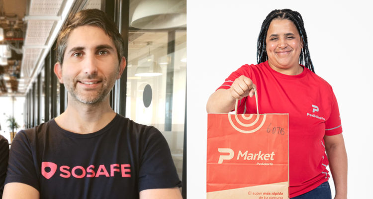 Carlos Fernández, Sosafe | Leslie Terán, PedidosYa