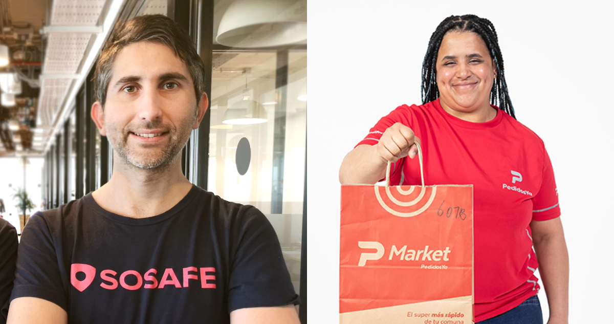 Carlos Fernández, Sosafe | Leslie Terán, PedidosYa
