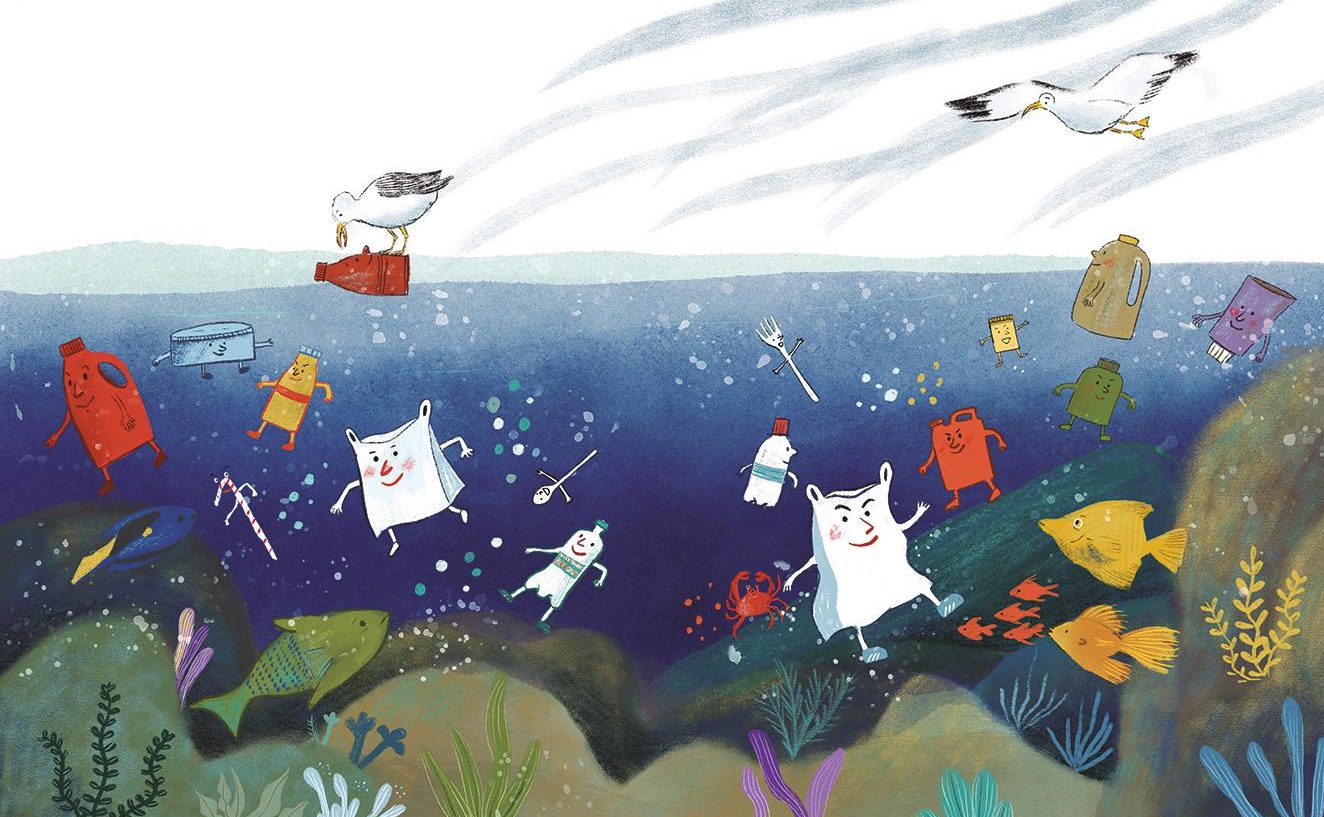 Plasticón y la invasión bolsígena