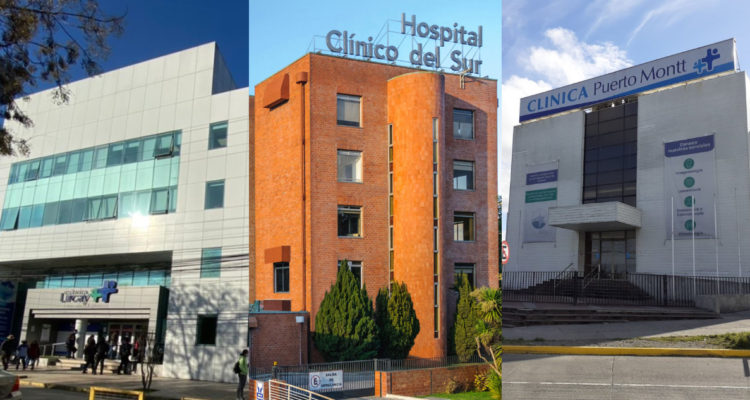 Clínica Lircay | Hospital Clínico del Sur | Clínica Puerto Montt