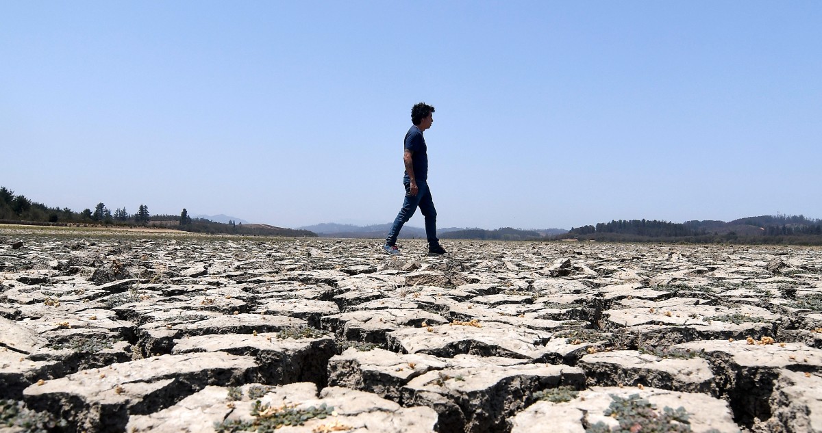 Agencia Uno | Contexto: Lago Peñuelas, región de Valparaíso. 